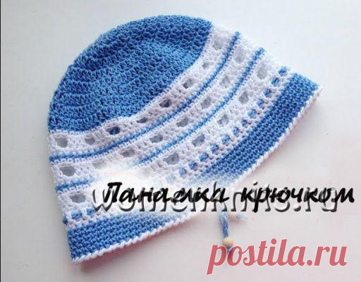Панамка крючком от Клубок Шоу