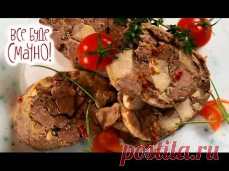 Прессованное мясо из потрохов