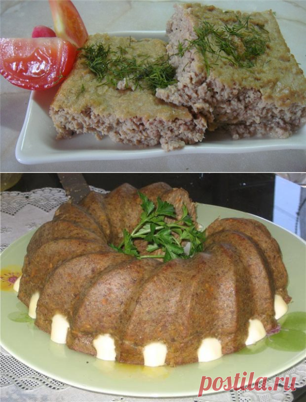 Мясное суфле (несколько рецептов).
