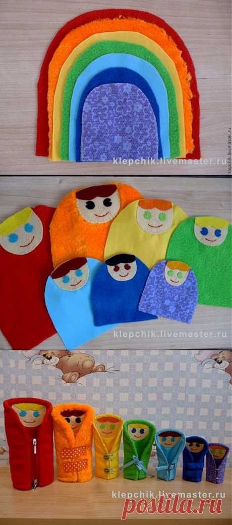 Матрёшки-застёжки - Ярмарка Мастеров - ручная работа, handmade