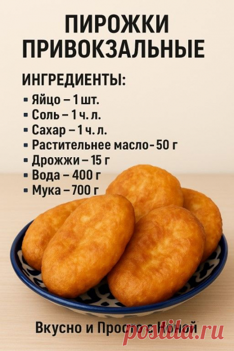 Сама продавщица пирожков поделилась с этим рецептом. Пирожки... | Интересный контент в группе Вкусно и Просто c Ноной!