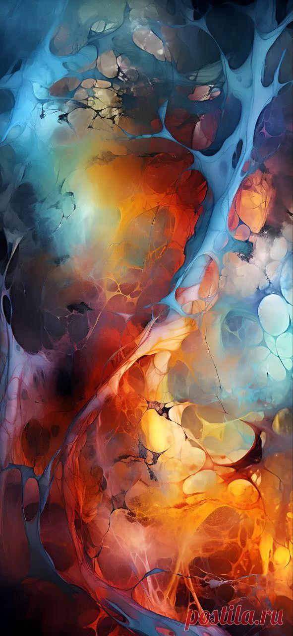 Пин на доске абстракция