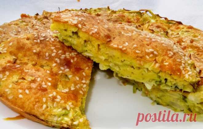 Капустный пирог очень БЫСТРО, очень ВКУСНО - Простые рецепты Овкусе.ру
