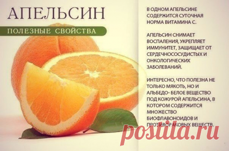 Польза продуктов