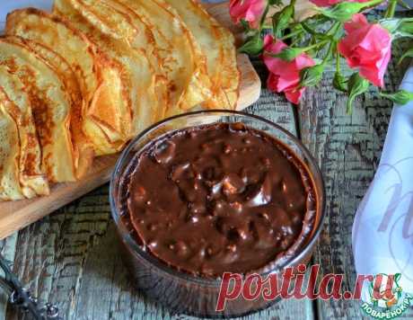 Шоколадная паста с арахисом
