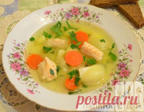 Домашняя уха из семги пошаговый рецепт с фото