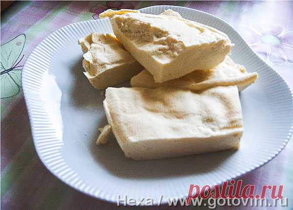 Домашний сыр (типа адыгейского)