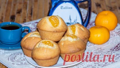 Песочные кексы на сливочном масле с мандариновой начинкой рецепт с фото пошагово и видео - 1000.menu