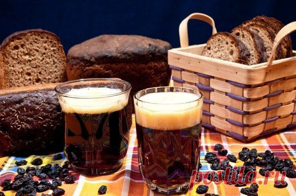 хлебный квас без дрожжей в домашних условиях