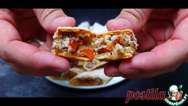 Печенье с курагой и орехами Кулинарный рецепт