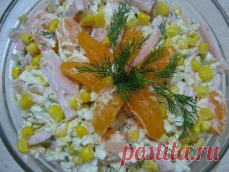 Салат из кальмаров - Вкусные рецепты
