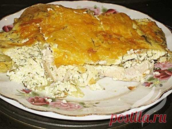 Как приготовить картофельная запеканка с курицей. - рецепт, ингредиенты и фотографии