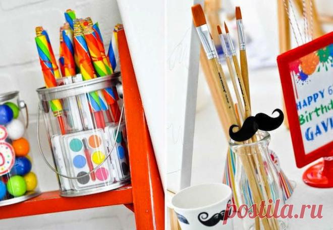 KoloDIY Child: Идея детского дня рождения: красочная вечеринка