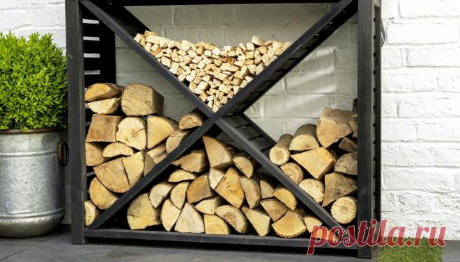 Как построить навес для дров своими руками, инструкция (50 фото)