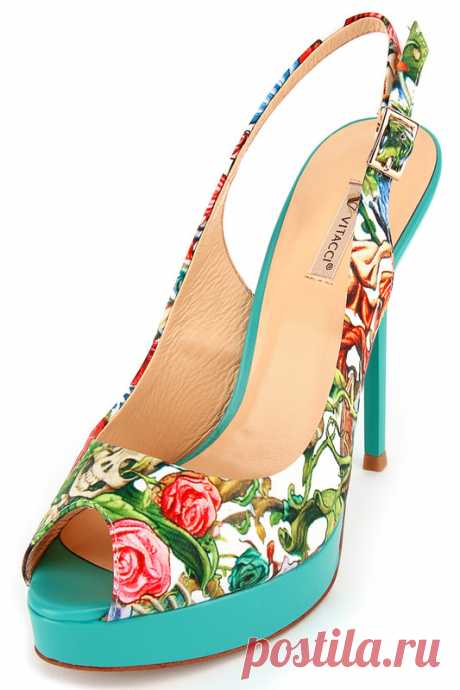 Купить Босоножки Vitacci 59939 МУЛЬТИКОЛОР со скидкой в интернет-магазине kupivip.ru - распродажа