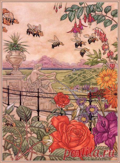 Alice in Wonderland by Angel Dominguez Алиса в стране чудес Энжел Домингес | Алиса в Стране Чудес