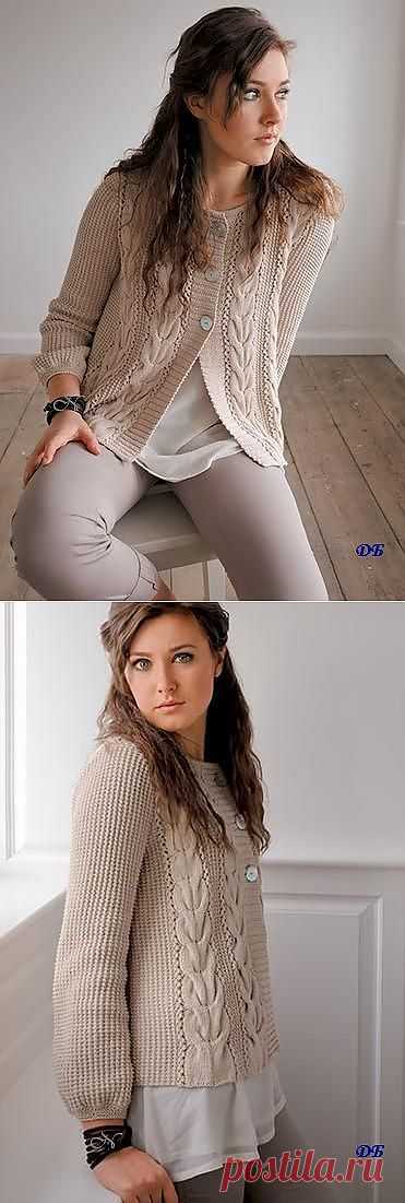 Кардиган Sage. Перевод: дидюка барбидонская