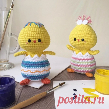 Пасхальные цыплята
Без перевода
Автор: @three_sugarpeas