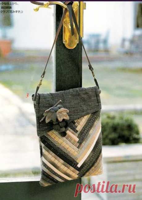 Планшетик с виноградной гроздью из журнала Patchwork Bags