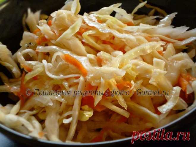 Маринованная капуста (суточная).