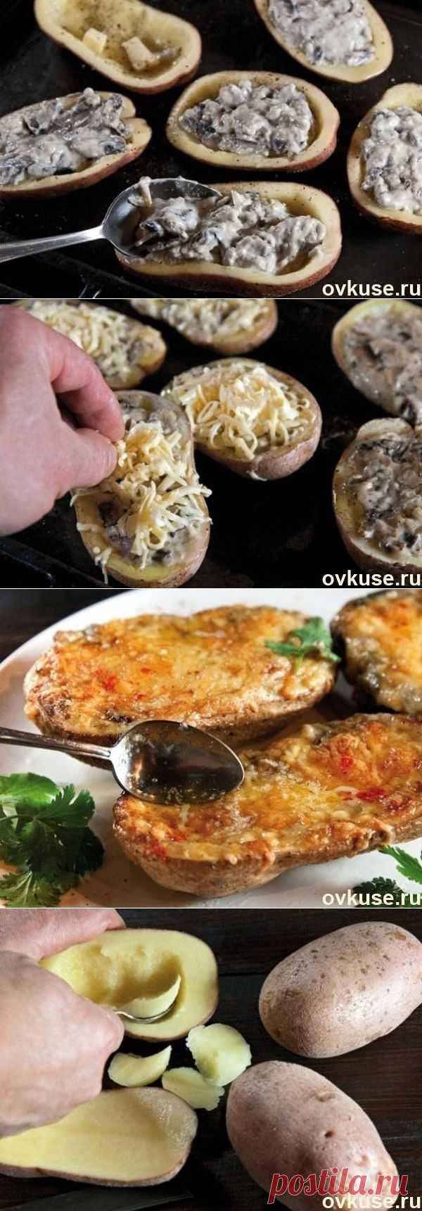 Жульен в картофеле - Простые рецепты Овкусе.ру