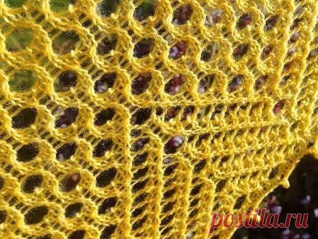 Шаль ЖИДКИЙ МЁД.