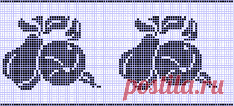 Схемы цветов и фруктов - филейное вязание крючком узорами