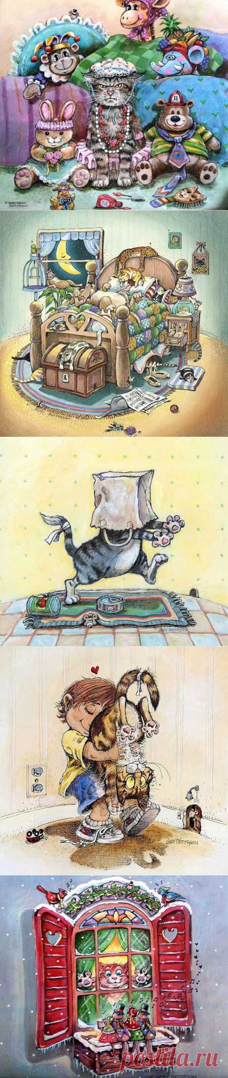 Создатель улыбок художник Гэри Паттерсон (Gary Patterson). Часть 3.