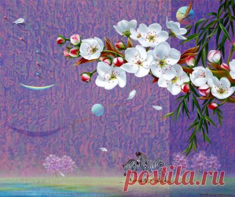 Корейский художник Hwang Seong Je.