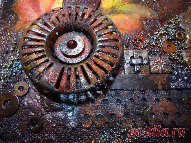 Композиция в Mixed Media