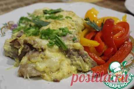 Разварное мясо с сыром - кулинарный рецепт