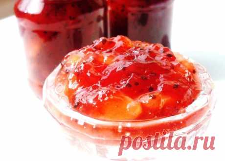 Конфитюр из крыжовника и банана