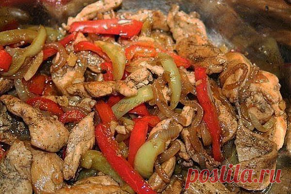шеф-повар Одноклассники: Курица жареная с овощами