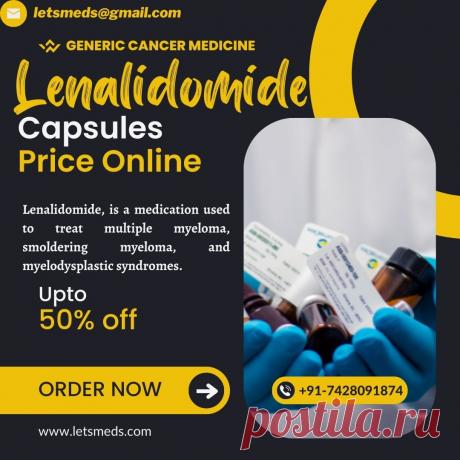 Get Indian targeted cancer medicines or Lenalidomide at your doorsteps whether you are in China, Romania, Hungary, Malaysia, Singapore, Ukraine, USA, Cambodia, UAE, Oman, Venezuela, Australia, Hong Kong, Belarus, Latvia, Taiwan, New Zealand, Fiji, Laos, Thailand, Philippines, Vietnam, UK and many other countries. To know more information about Generic version of Lenalidomide brands then contact LetsMeds via Call +91-7428091874 or Skype/WeChat: LetsMeds