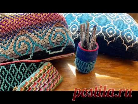 Beginners Guide to Mosaic Crochet - Lesson 4 In the Round