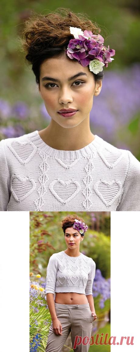 «Пуловер Jonquille, Summerlite 4ply Collection»