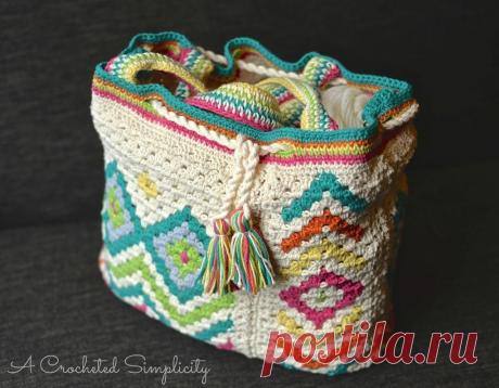&quot;Boho Chic&quot; Мозаика сумка Дженнифер Pionk - Craftsy