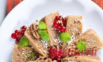 Домашняя халва из манной крупы с орехами и корицей. Рецепт