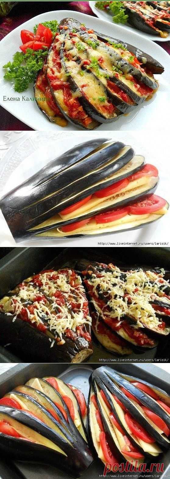 ФАРШИРОВАННЫЕ БАКЛАЖАНЫ.