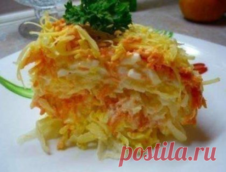 Салат &quot;Французский&quot;( худеем вкусно) - Простые рецепты Овкусе.ру