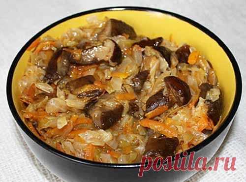 Солянка с грибами