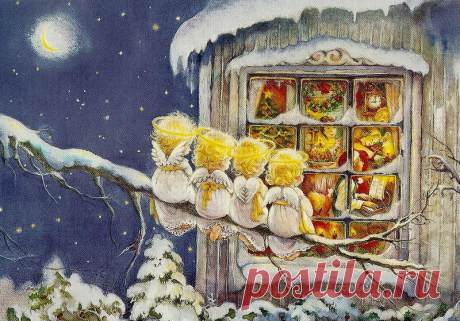 Трогательно-Рождественско-Новогоднее... ♫♪♫♪