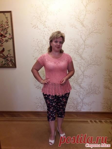 . Ажурная туника крючком - Все в ажуре... (вязание крючком) - Страна Мам