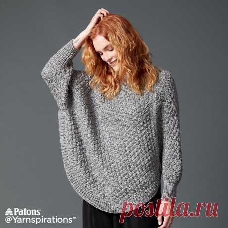 great curves knit poncho