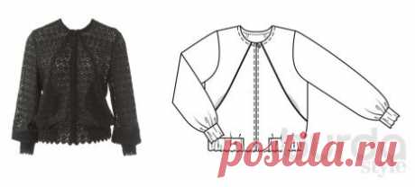 Все технические рисунки Burda 06/2015 / Мастер-классы / Burdastyle