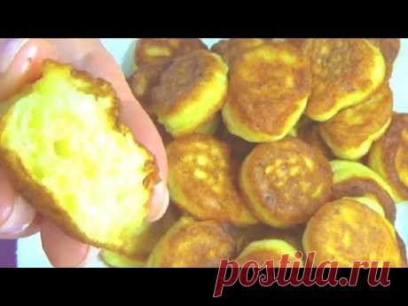 Пышные и вкусные творожные оладьи без дрожжей и всего за 10 минут Простой рецепт