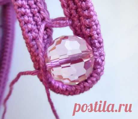 Ручка для вязаных сумок