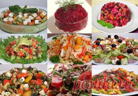 Простые и вкусные диетические салаты — 15 рецептов Простые и вкусные диетические салаты — 15 рецептов на праздничный стол и на каждый день. Большая подборка, которая поможет держать себя в форме.