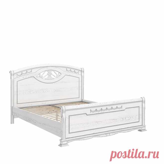 Кровать с изножьем и изголовьем – массив дерева + МДФ купить по цене 105 000 руб. в Москве — интернет-магазин Chudo-magazin.ru