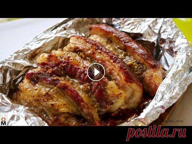 Сало в духовке ВКУСНЕЕ МЯСА Сало очень нежное и вкусное Приятного аппетита! *************************************** Мой INSTAGRAM: Рецепт Ниже под Видео!!! А Также Плейлисты с Др...